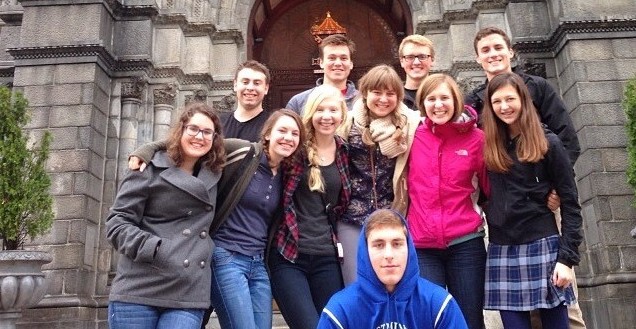 A.P. Art History takes a field trip to the Cathedral Basilica.