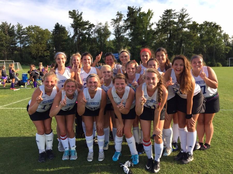 Field Hockey Secures First Win