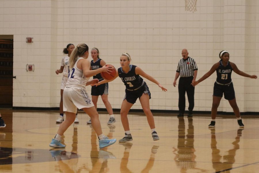 Sophomore Reilly Brophy was a hot shooter in the Troy Tournament. 