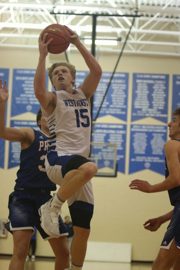 Brennan Orf scored 16 points in the second half as he led his team to a District Championship on Thursday night.