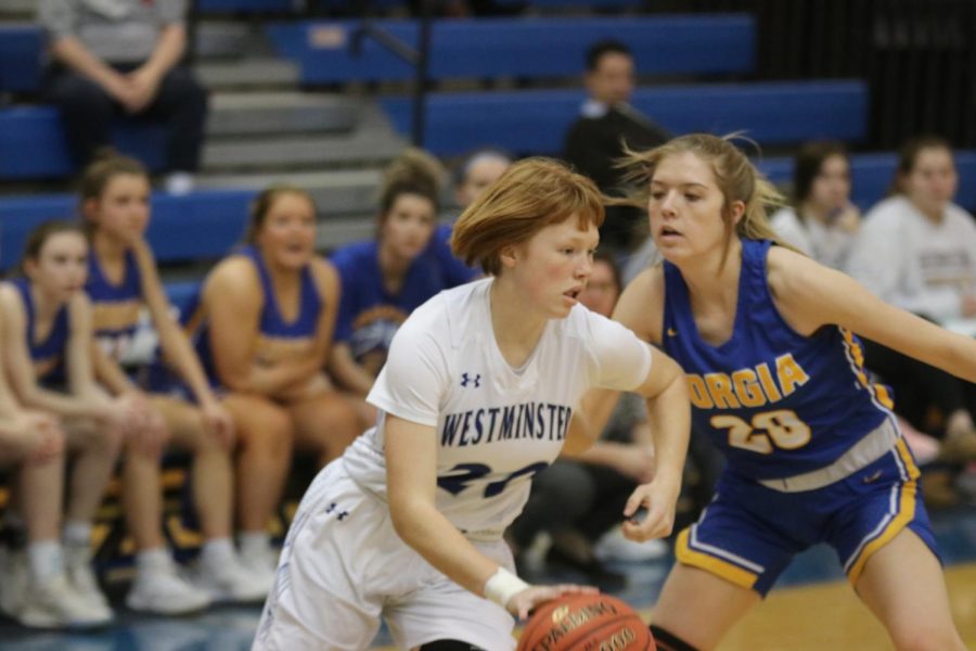 Carsyn Beachy gave the Wildcats an early spark in the District Semifinal game on Monday night.