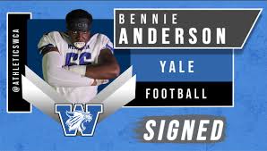 Bennie Anderson will be attending Yale this upcoming year.