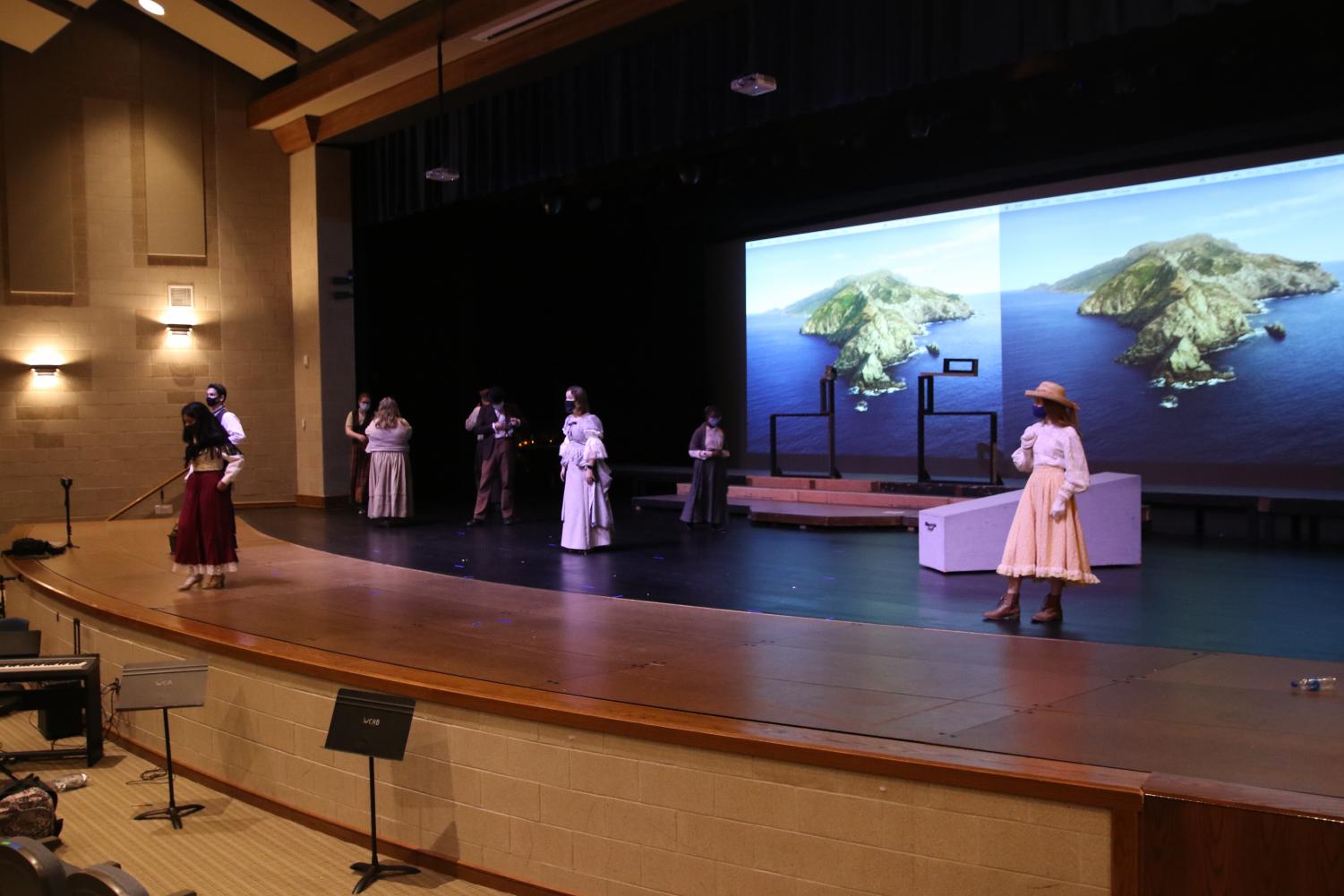 photo gallery: behind the scenes of the play