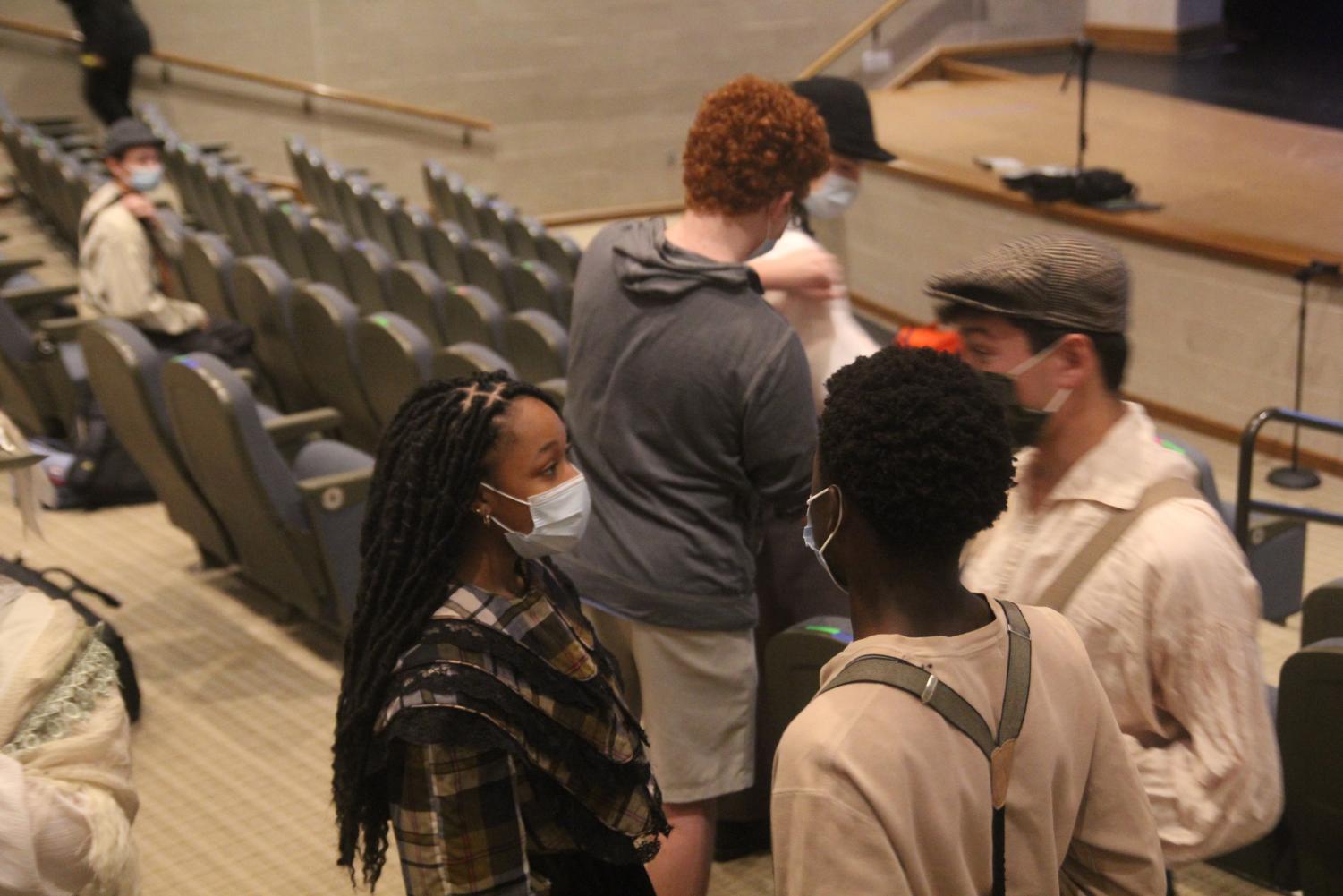 photo gallery: behind the scenes of the play
