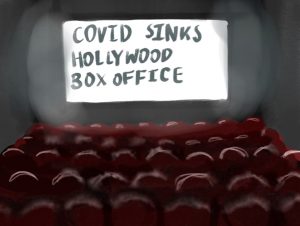 Movie theaters took a hard hit, when covid started and as it continues.
