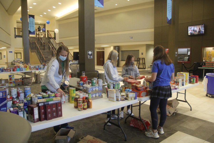 the freshman helping out with ITSOG.