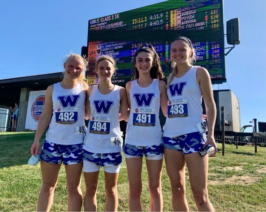 The girls had a great time racing at one of the nicest courses in the Midwest.