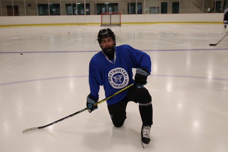 Ottsen has been on the varsity hockey team since freshman year.