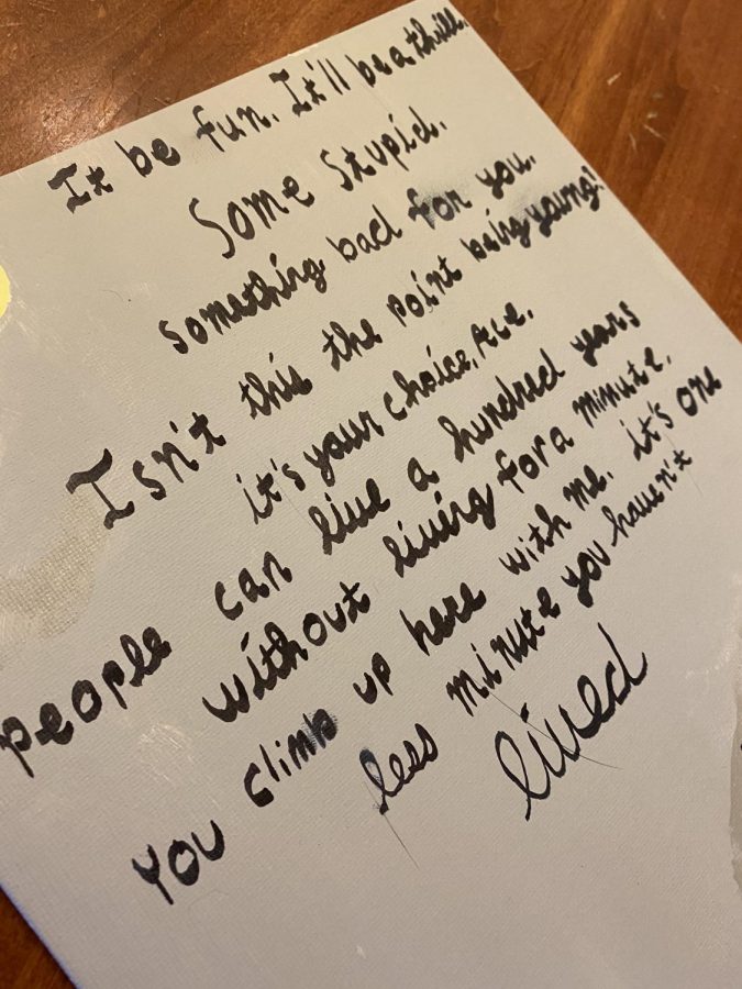 This is an Illusration i did of my favorite quote from Gilmore Girls about a year again. 