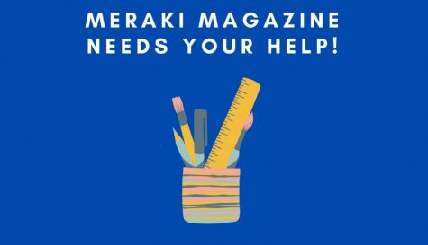 The Meraki Magazine Flyer. Image provided by Mrs. Holliday