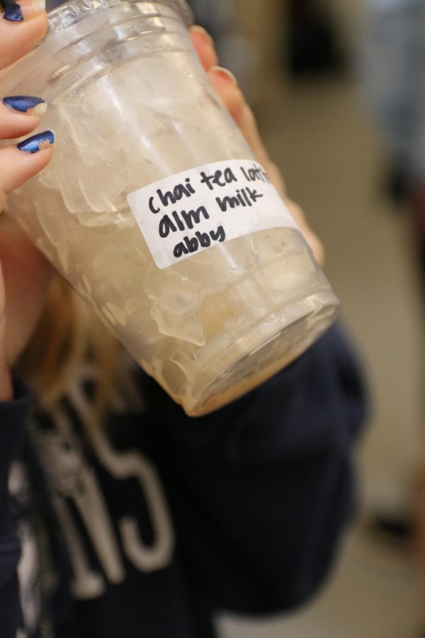 A close up on one of Pawprints best drinks. We love to see students finishing their drinks so fast. 