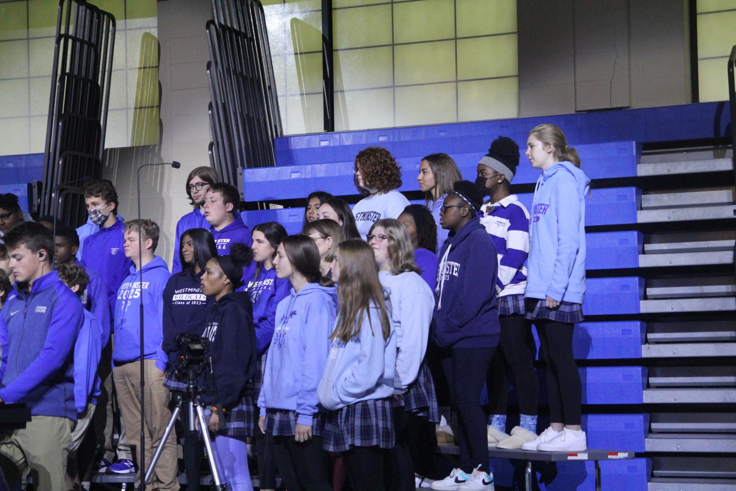 Chapel- A special day for the choir