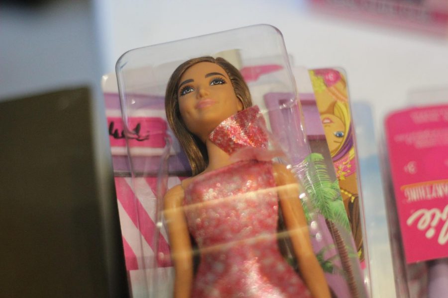 A close up of a barbie that was donated. 