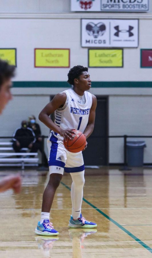 Kobi Williams looks to pass against the Soldan Tigers.