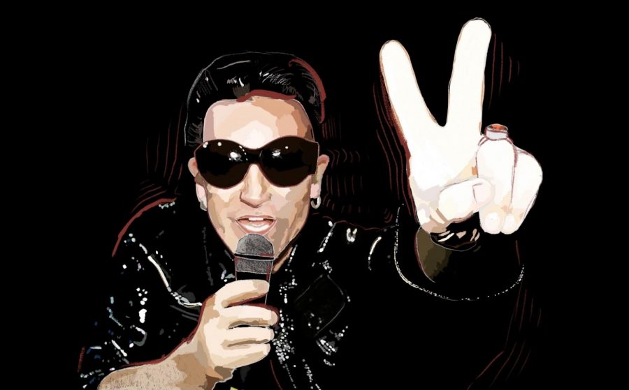 Bono and his pride; it's all done in the name of love.