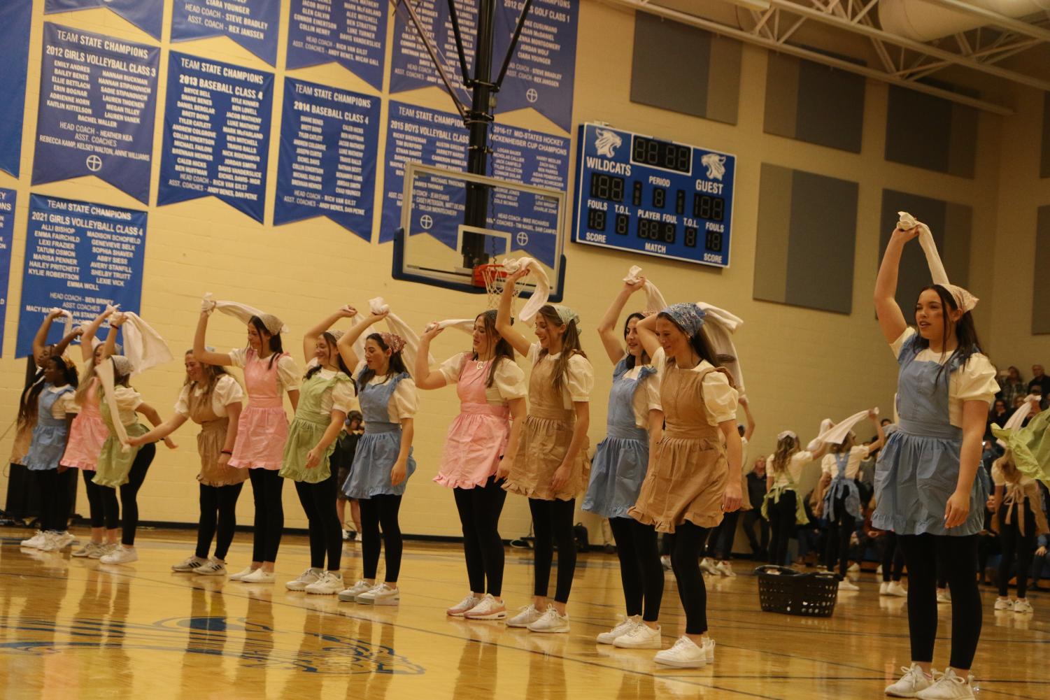 The 10th grade lip sync