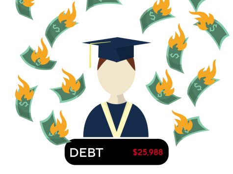 With an immense amount of debt, you might as well burn your money.