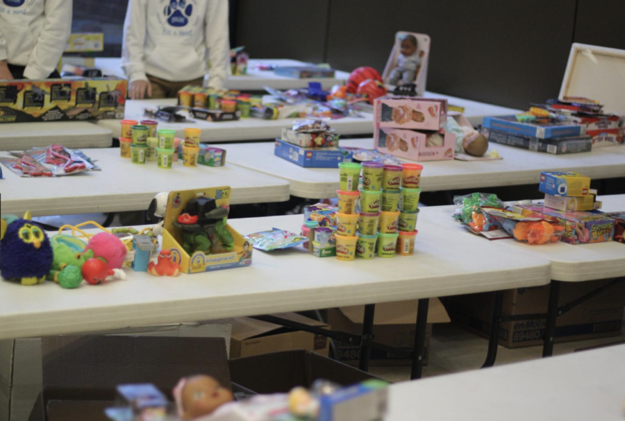 Supplies donated to children during last year's ITSOG week.