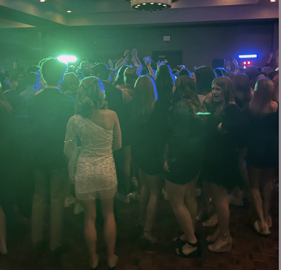 Students hit the dance floor at the 2022 Winter Ball.