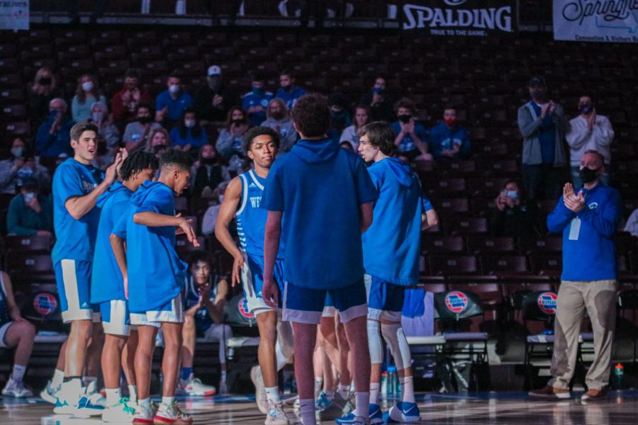 Kobi Williams is announced in the State Championship game in 2021