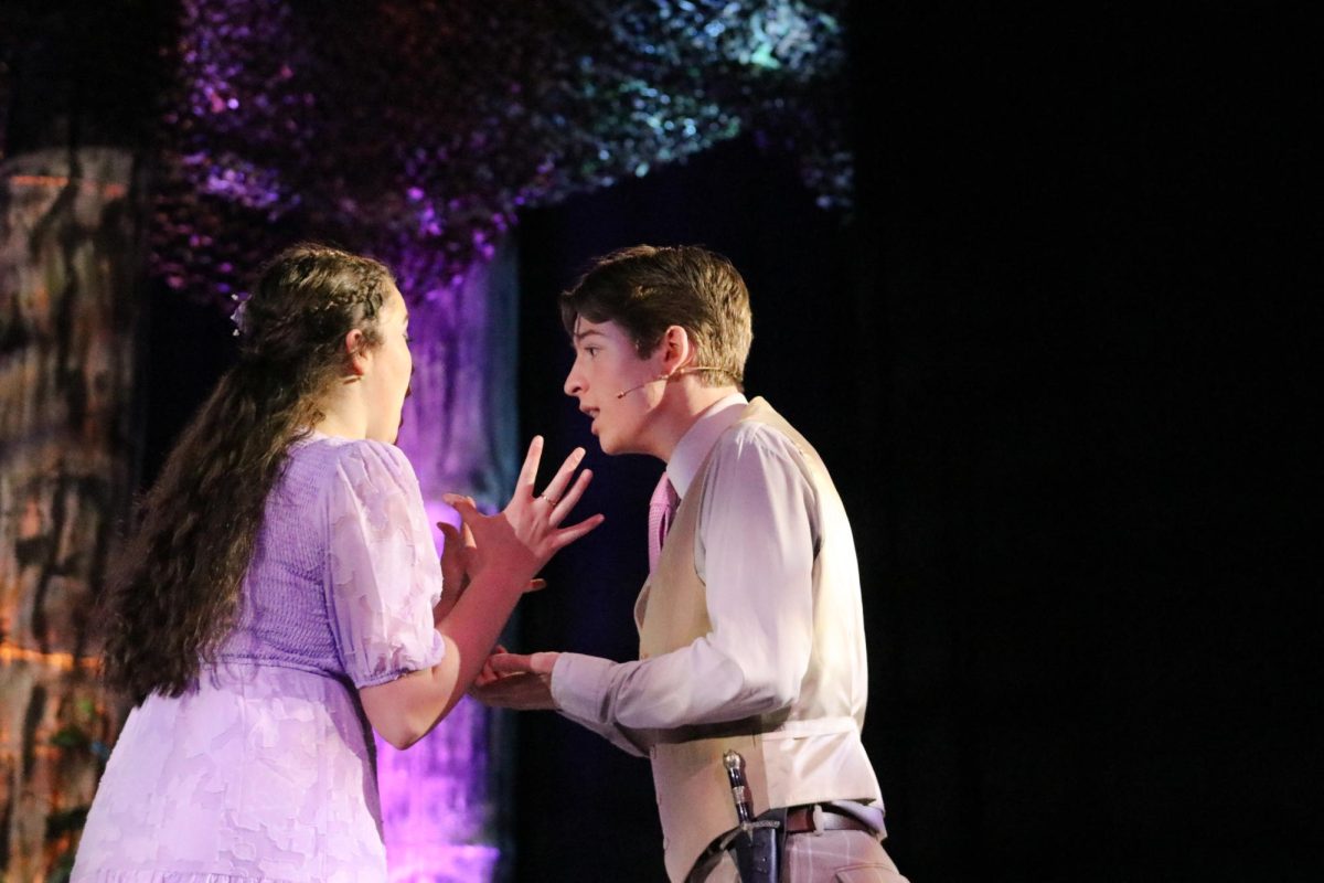 Helena exasperatedly rejects Lysander's pursuit.